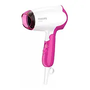 Philips Hair Dryer Bhd003/00 1400 W, Number of temperature settings 2, White/Pink