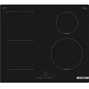 Bosch Hob Pwp611Bb5E  Induction, Number of burners/cooking zones 4, Touch, Timer, Black