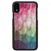 Ikins Apple Smartphone case iPhone Xr water flower black