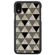 iKins Smartphone case iPhone Xr pyramid black