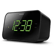 Philips Clock radio Tar3306/12, Fm tuner, Dual alarm