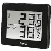 Termometrs / higrometrs Hama Th-130 melns