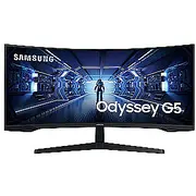 Samsung Odyssey C34G55Twwp 86,4 Cm 34 Collas 3440 X 1440 Pikseļi Ultrawide Dual Quad Hd Led melns