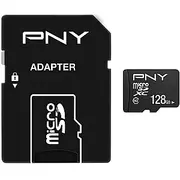 Pny Performance Plus microSDXC 128Gb  adapteris Sd