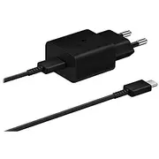 Samsung Ep-T1510Xbegeu 15W Oriģināls Tīkla Lādētājs  Usb-C kabelis melns Eu Blister