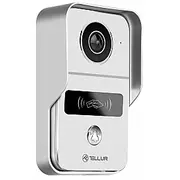 Tellur Smart Wifi Video Doorbell 1080P, Unlock function, Indoor chime, grey