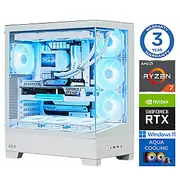 Intop Aqua Ryzen 7 9800X3D 32Gb Ddr5 1Tb Ssd M.2 Nvme Rtx5070Ti 16Gb
 Win11