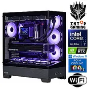 Intop Aqua Ultra 7 265Kf 16Gb Ddr5 1Tb Ssd M.2 Nvme Rtx5060 8Gb Wifi Win11