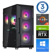 Intop Ryzen 5 3600 16Gb 500Ssd M.2 Nvme Rtx3050 6Gb Win11