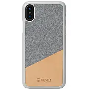 Krusell Apple Tanum Cover iPhone Xs Max nude