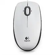 Logi B100 Optical Mouse White Usb Oem