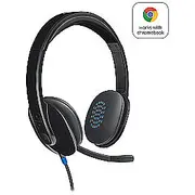 Logitech H540 Usb austiņu galvas stīpa tipa A melns