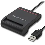 Qoltec Smart mikroshēmas Id karšu skeneris