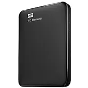Western Digital Wd Elements portatīvais ārējais cietais disks 2000 Gb melns