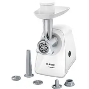 Gaļas maļamā mašīna Bosch Mfw2520W 1500 W Nerūsējošais tērauds, Balts