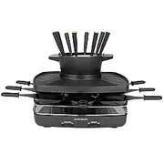 Gastroback 42567 Raclette Fondue Set Family and Friends