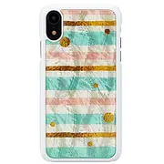 Ikins Apple Smartphone case iPhone Xr pop mint white