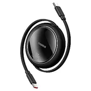 Kabelis Usb C - 100W 1M ievelkams melns Free2Draw Baseus