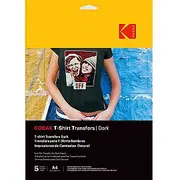 Kodak T-Shirt Transfers Dark 5Pcs 3510553
