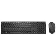Dell Pro Keyboard and Mouse Rtl Box  Km5221W Wireless, Wireless 2.4 Ghz, Batteries included, Russian Qwerty, Black