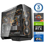 Intop Aqua Ryzen 5 9600X 32Gb Ddr5 1Tb Ssd M.2 Nvme Rtx5070 12Gb Win11