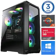 Intop Ryzen 5 5500 16Gb 500Ssd M.2 Nvme Rx580 8Gb Win11