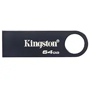Kingston Datatraveler Se9 G3  64 Gb Usb 3.2 Tumši niķelis