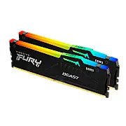 Kingston Dram 16Gb 6000Mt/S Ddr5 Cl36 Dimm Kit of 2 Fury Beast Rgb Expo