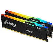 Kingston Fury Beast Rgb 32Gb Ddr5, 5600 Mhz, Cl36, Non Ecc Dimm