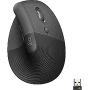Mysz Logitech Lift labā vertikālā ergonomiskā pele  Grafīts/Melns Emea