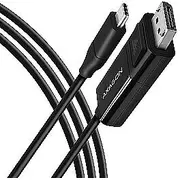 Rvc-Dpc pārveidotājs/USB-C kabelis - Displayport 1,8 M, 4K/60 Hz