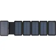 Saules 6 paneļu Powerbank 20000