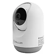 Tellur Smart Wifi Indoor Camera 3Mp, Ultrahd, Autotracking, Ptz white