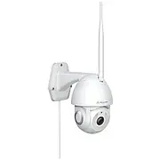 Tellur Smart Wifi Outdoor Camera 3Mp, Ultrahd, Autotracking, Ptz white