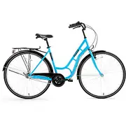 Pilsētas velosipēds Bisan Ambiance Blue/Black Rata izmērs 28 Rāmja 20