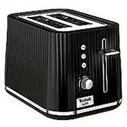 Tefal Loft 2S Tt761838 2 šķēles Melns