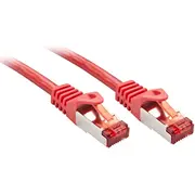Линди Plāksteris Vadu Cat.6. S/Ftp. 0.3 m. sarkans 47360 Lindy Patchcord 0.3M. czerwony