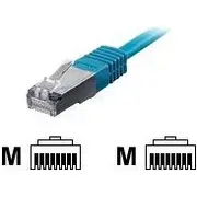 Acer plāksteris vadu Cat6 S/Ftp. Zils 605536 Equip Patchcord S/Ftp 10M Niebieski