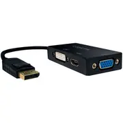 Adapteris Av Logilink Displayport Hdmi D-Sub Vga Dvi-I czarny Cv0109 Adapter