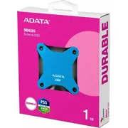 Adata Sd620 1Tb ārējais Ssd disks melns un zils Sd620-1Tcbl Dysk Czarno-Niebieski