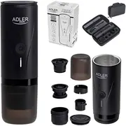Adler Ad 4400 Portatīvais elektriskais kafijas automāts 20 bārs Usb Elektryczny ekspres do kawy bar