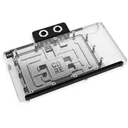 Alphacool Core Geforce Rtx 5080 cietā ūdens dzesēšana Amp bloks. aizmugures plāksne melns akrils Wodne Solid Blok wodny. tylna Akryl czarny