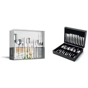 Amefa Ventura 1924 galda piederumu komplekts mazumtirdzniecības pieskāriena kastē 60-Pc Cutlery set in retail touch box