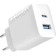 Anker lādētājs 312 20W tīkla 1Xusb-A 1Xusb-C balts Sieciowa