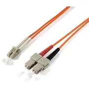 Aprīkot Fiber Optic Patchcord Lc  Sc Multimode Duplex Om1. 3M 254323 Equip Lc
