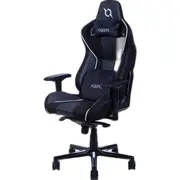 Aqirys spēļu atzveltnes krēsls Calypso melns/balts Fotel gamingowy black/white