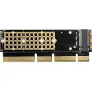 Axagon adapteris Pcie  Pcem2-1U Adapter Pcie M.2 Nvme M-Key