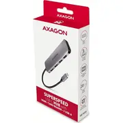 Axagon Hmc-Hcr3A Usb-C stacija/replikators Stacja/Replikator