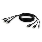 Belkin F1Dn1Ccbl Kvm kabelis melns 3 M Cable Black