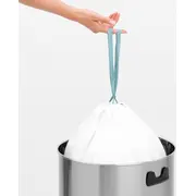 Brabantia atkritumu tvertne De Luxe skapja 15L balta Kosz na szafkowy